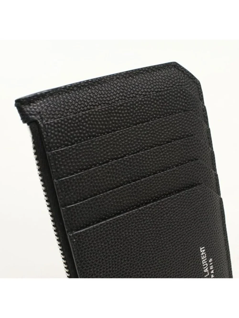 Saint Laurent Fragment Zip Pouch Coin Case Leather - Picture 5 of 6